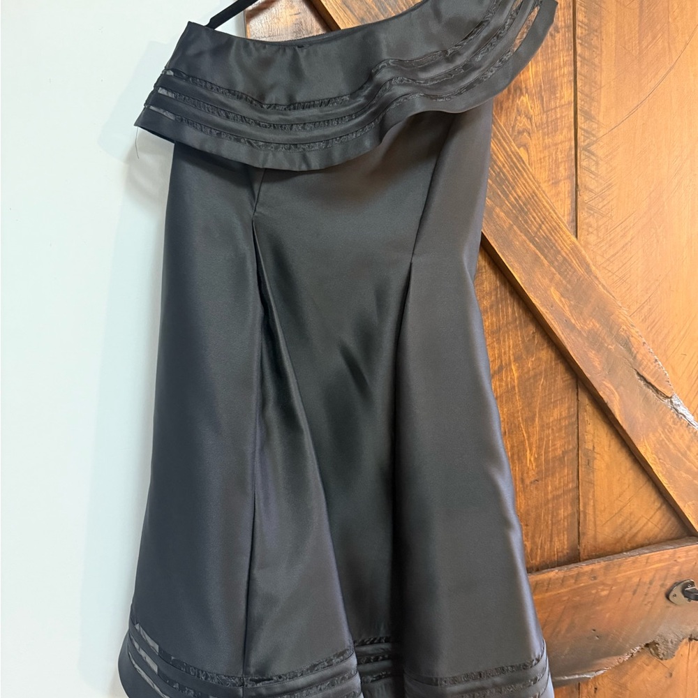 Elegant Black Off-Shoulder Dress